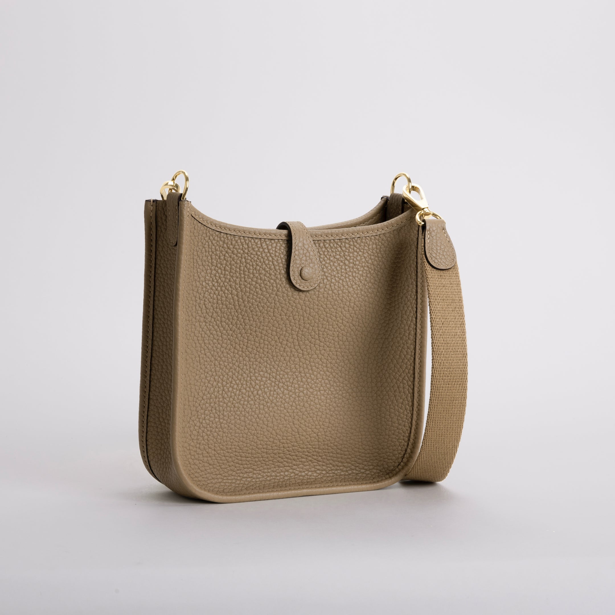 MINI EVELYNE (TPM) CLEMENCE LEATHER CHAI WITH GOLD HARDWARE (GHW)