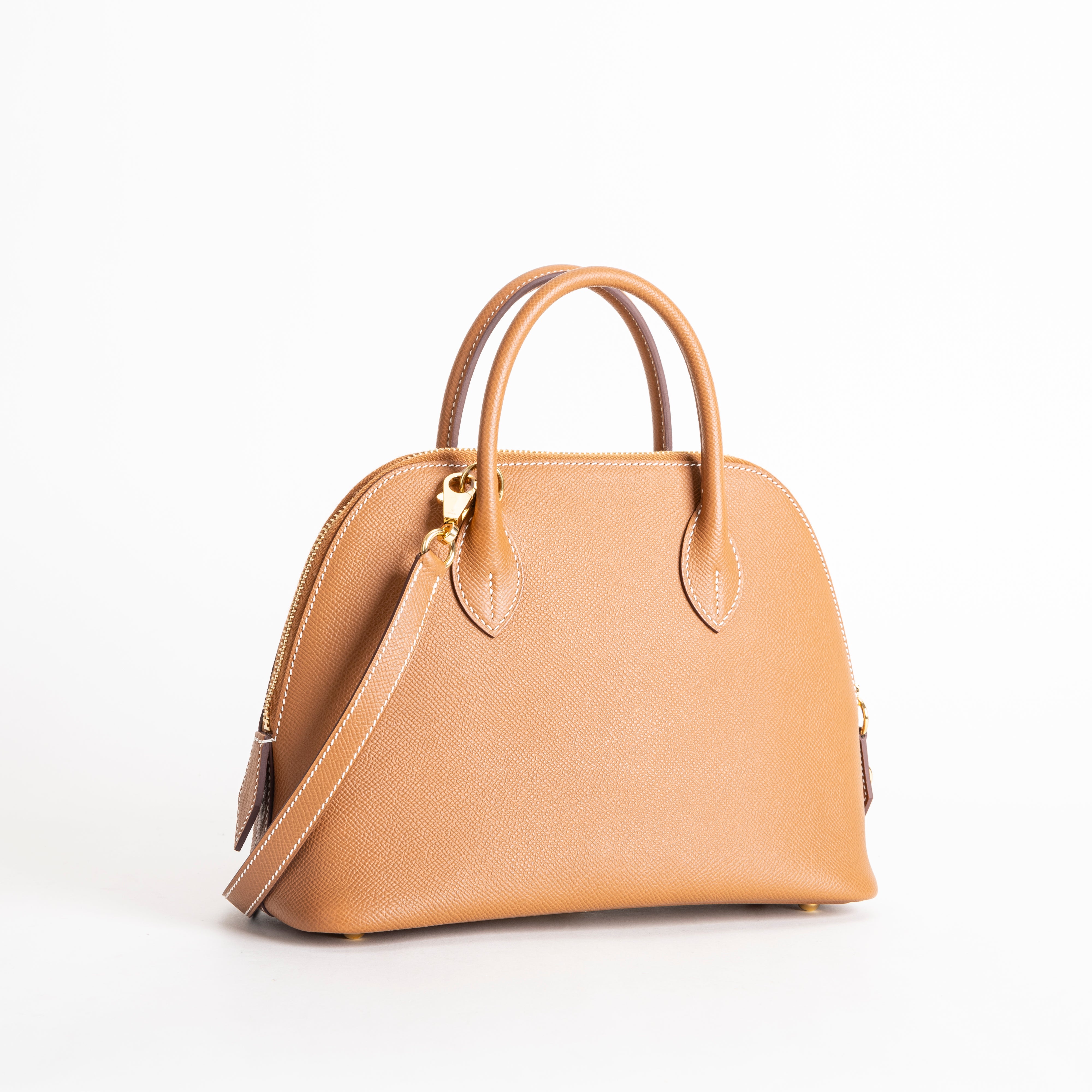 BOLIDE 25 EPSOM LEATHER GOLD WITH GOLD HARDWARE (GHW)