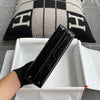 MINI KELLY II (20) SHINY (LISSE) MISSISSIPPIENSIS ALLIGATOR LEATHER NOIR (BLACK) WITH PALLADIUM HARDWARE (PHW)