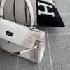 KELLY 25 NILOTICUS CROCODILE (MATTE) LEATHER HIMALAYA WITH PALLADIUM HARDWARE (PHW)