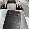 BIRKIN 25 MATTE MISSISSIPPIENSIS ALLIGATOR LEATHER NOIR (BLACK) WITH GOLD HARDWARE (GHW)