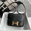 CONSTANCE 18 (MINI) LIZARD LEATHER NOIR (BLACK) WITH GOLD HARDWARE (GHW)