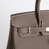 BIRKIN 25 TOGO LEATHER ETOUPE WITH GOLD HARDWARE (GHW)