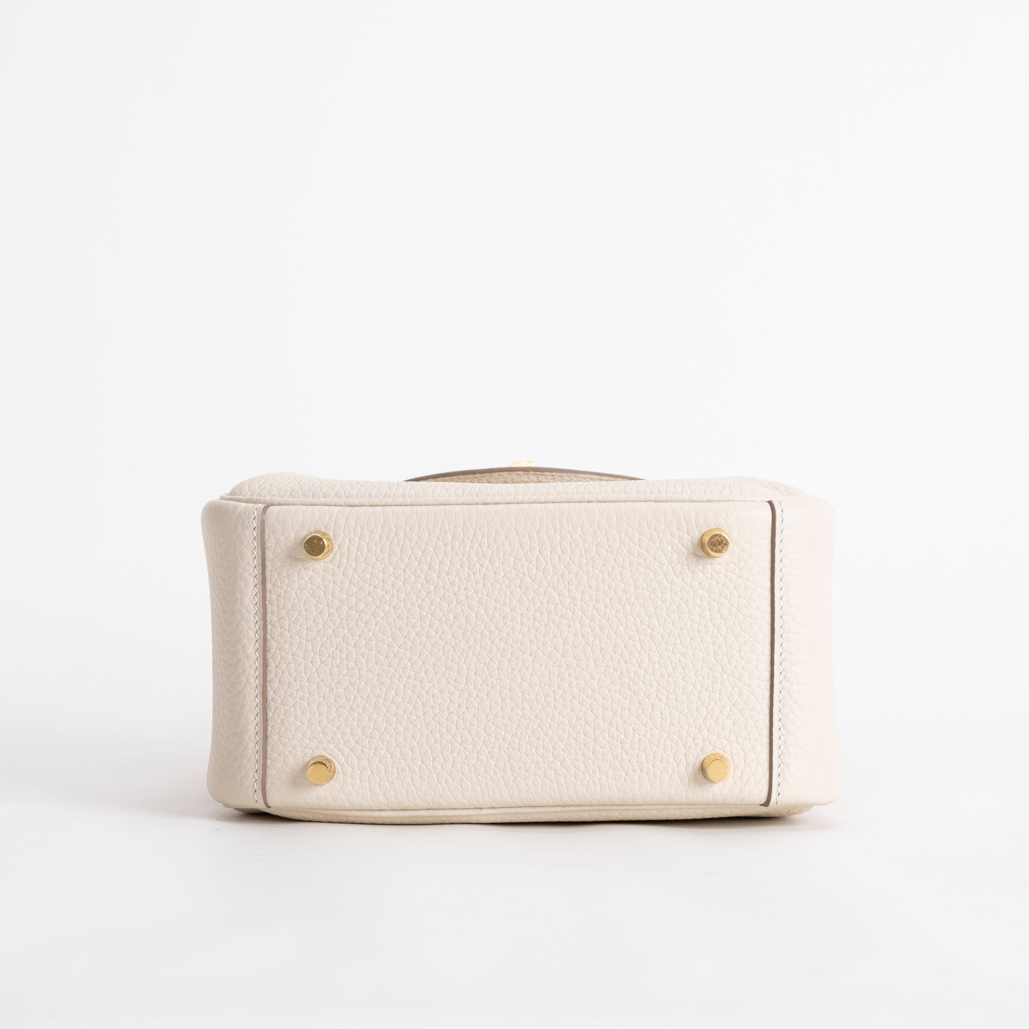 MINI LINDY 20 CLEMENCE LEATHER CRAIE WITH GOLD HARDWARE (GHW)