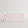 KELLY 25 CHEVRE LEATHER ROSE DARLING WITH GOLD HARDWARE (GHW)