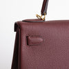 KELLY 28 TOGO LEATHER ROUGE H WITH GOLD HARDWARE (GHW)