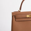 KELLY 28 TOGO LEATHER GOLD WITH GOLD HARDWARE (GHW)