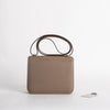CONSTANCE 18 (MINI) EPSOM LEATHER ETOUPE WITH GOLD HARDWARE (GHW)