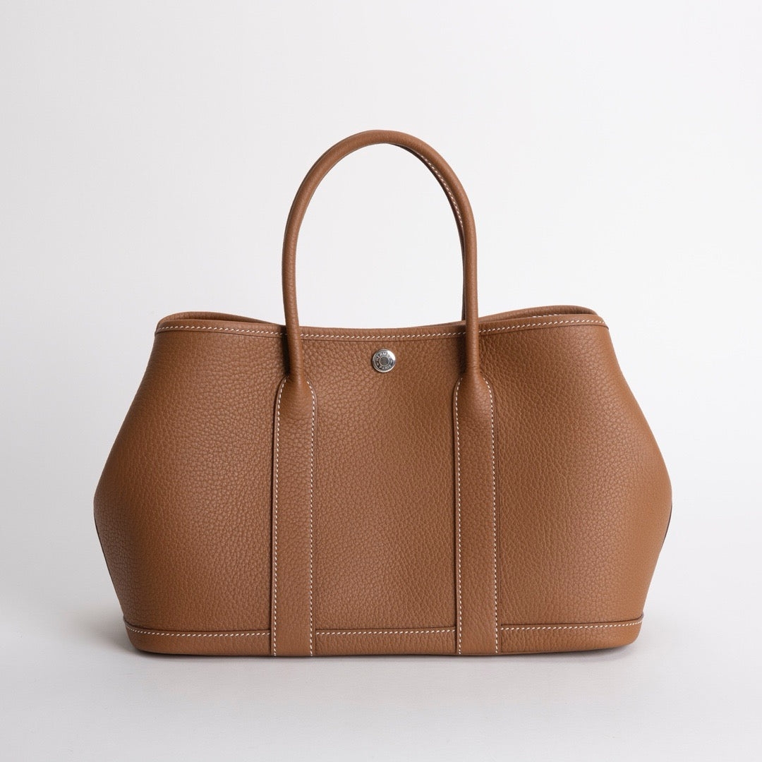 GARDEN PARTY 30 NEGONDA LEATHER GOLD WITH PALLADIUM HARDWARE (PHW)