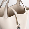 PICOTIN 18 LOCK CLEMENCE LEATHER NATA WITH PALLADIUM HARDWARE (PHW)