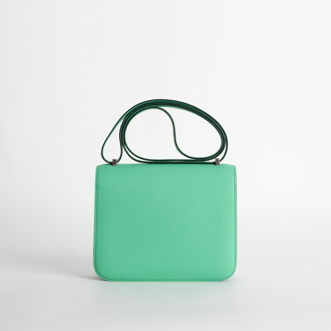 CONSTANCE 18 (MINI) EPSOM LEATHER VERT COMICS WITH PALLADIUM HARDWARE (PHW)