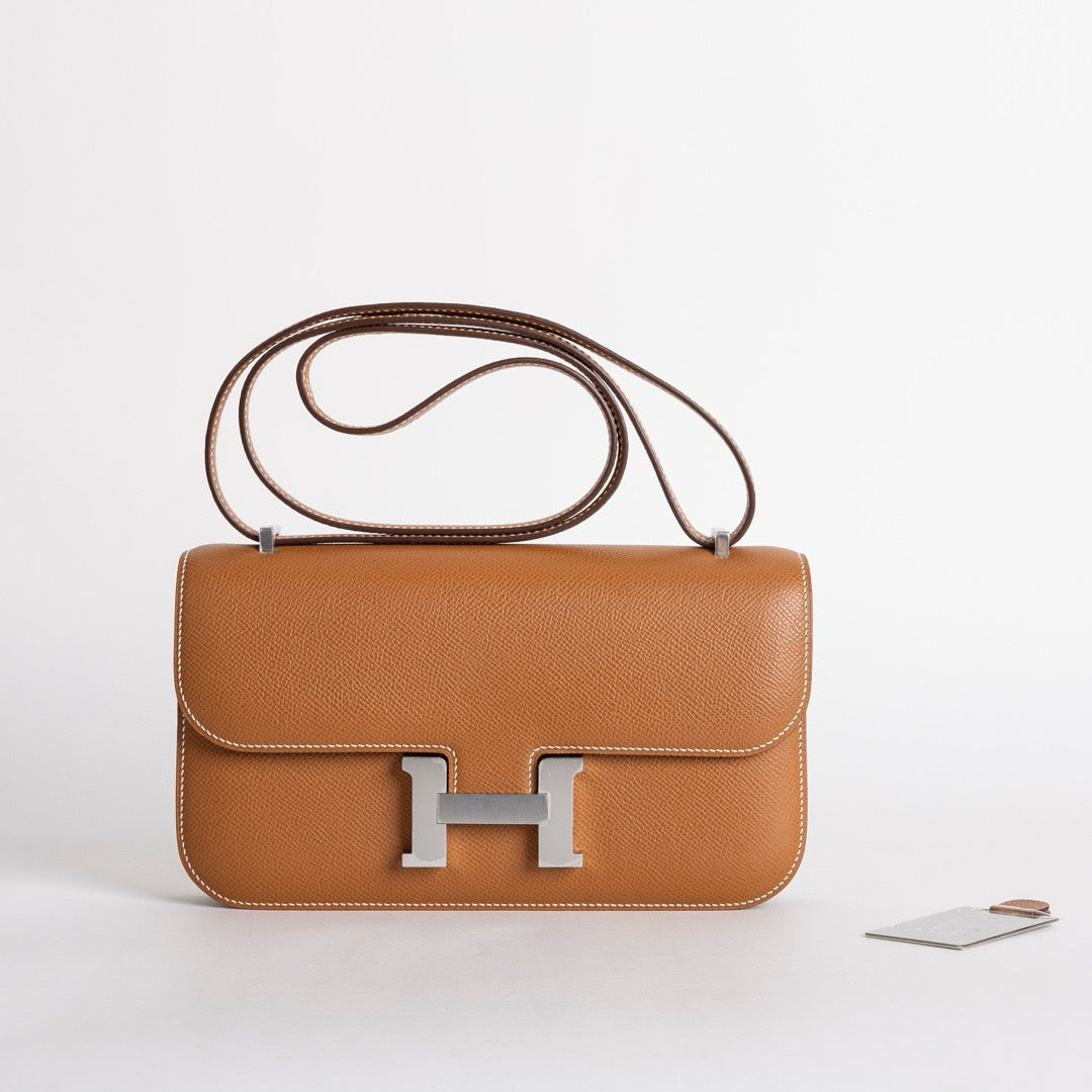 CONSTANCE 24 ELAN EPSOM LEATHER GOLD WITH PALLADIUM HARDWARE (PHW)