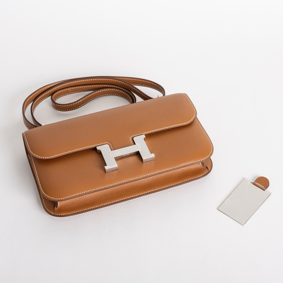 CONSTANCE 24 ELAN EPSOM LEATHER GOLD WITH PALLADIUM HARDWARE (PHW)