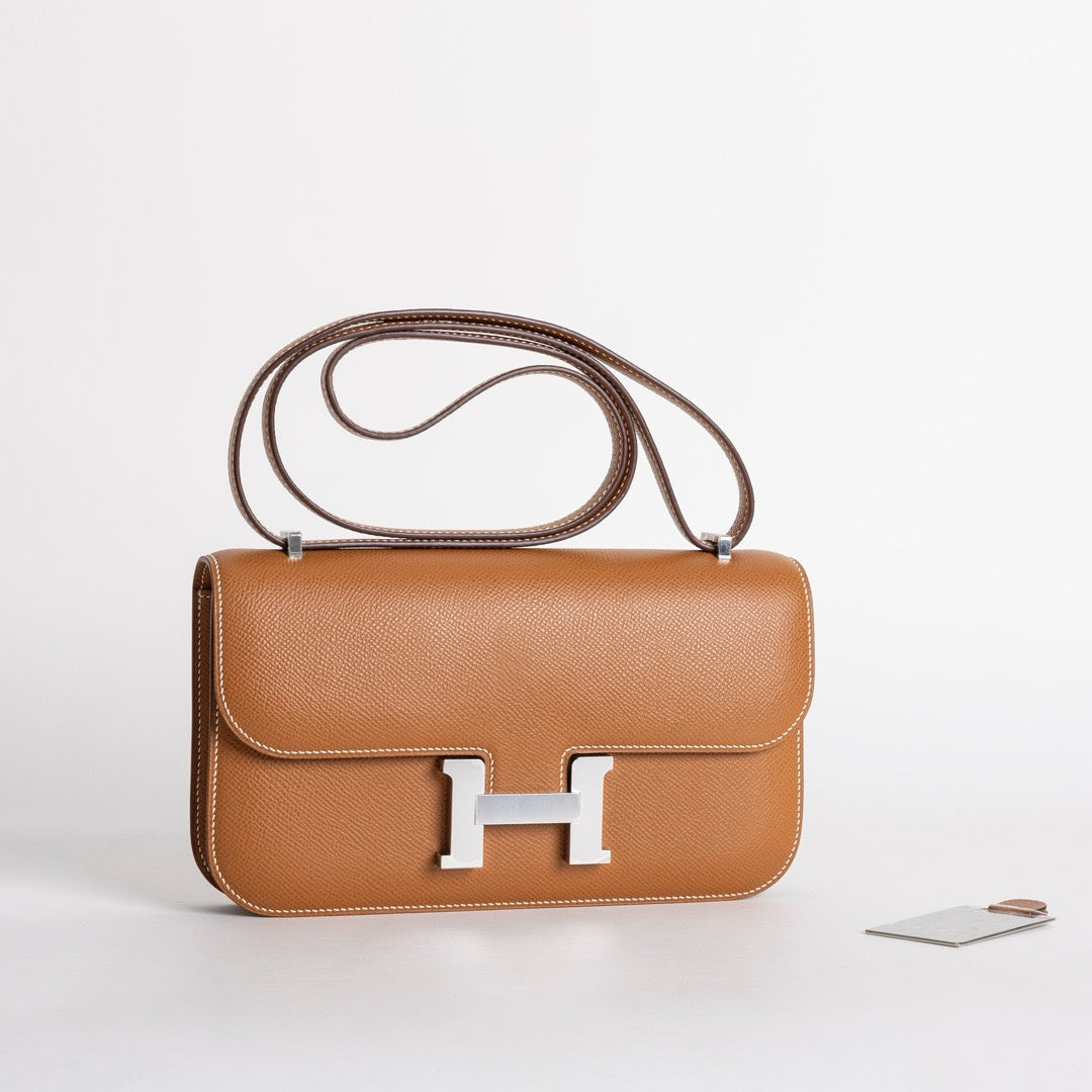 CONSTANCE 24 ELAN EPSOM LEATHER GOLD WITH PALLADIUM HARDWARE (PHW)