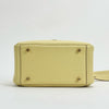 MINI LINDY 20 CLEMENCE LEATHER JAUNE POUSSIN WITH GOLD HARDWARE (GHW)