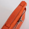 KELLY POCHETTE LIZARD LEATHER ORANGE WITH PALLADIUM HARDWARE (PHW)