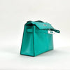 KELLY POCHETTE LIZARD LEATHER VERT VERONE WITH PALLADIUM HARDWARE (PHW)