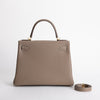 KELLY 28 TOGO LEATHER ETOUPE WITH GOLD HARDWARE (GHW)