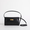 KELLY TO GO CHEVRE LEATHER NOIR (BLACK) WITH GOLD HARDWARE (GHW)