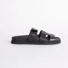 CHYPRE SANDALS SWIFT LEATHER NOIR (BLACK)