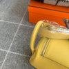MINI LINDY 20 CLEMENCE LEATHER LIME WITH PALLADIUM HARDWARE (PHW)