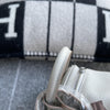 MINI LINDY 20 CLEMENCE LEATHER PEARL GREY WITH PALLADIUM HARDWARE (PHW)