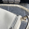 MINI LINDY 20 CLEMENCE LEATHER NATA WITH PALLADIUM HARDWARE (PHW)
