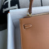 KELLY 25 EPSOM LEATHER GOLD WITH GOLD HARDWARE (GHW)