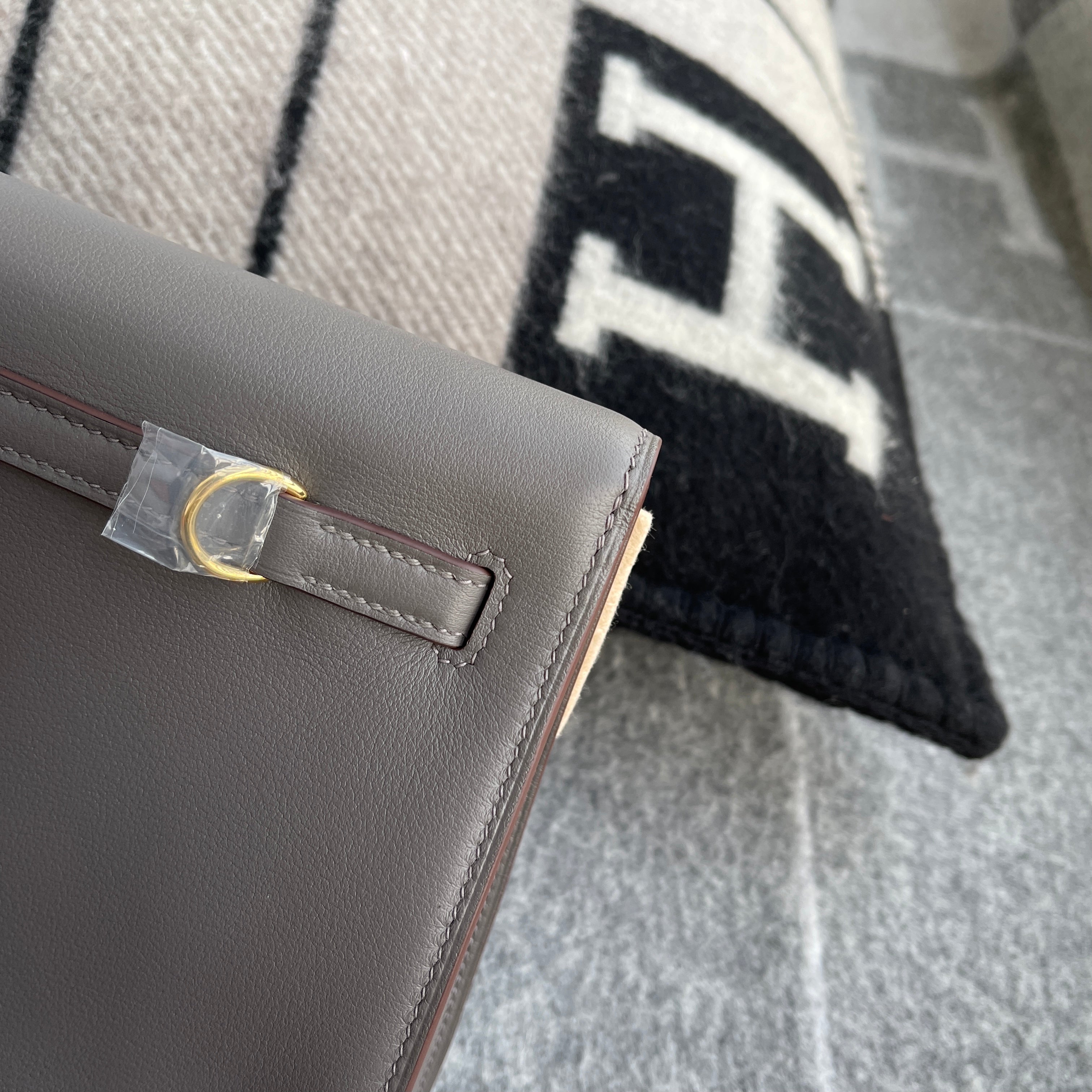 KELLY DANSE SWIFT LEATHER ETAIN WITH GOLD HARDWARE (GHW)