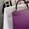 KELLY 25 EPSOM LEATHER ANEMONE WITH GOLD HARDWARE (GHW)