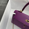 KELLY 25 EPSOM LEATHER ANEMONE WITH GOLD HARDWARE (GHW)