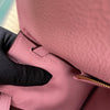 KELLY 25 TOGO LEATHER ROSE CONFETTI WITH GOLD HARDWARE (GHW)