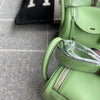 MINI LINDY 20 SWIFT LEATHER VERT CRIQUET WITH GOLD HARDWARE (GHW)