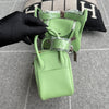 MINI LINDY 20 SWIFT LEATHER VERT CRIQUET WITH GOLD HARDWARE (GHW)