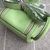 MINI LINDY 20 SWIFT LEATHER VERT CRIQUET WITH GOLD HARDWARE (GHW)