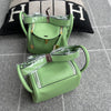 MINI LINDY 20 SWIFT LEATHER VERT CRIQUET WITH PALLADIUM HARDWARE (PHW)