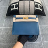 KELLY DANSE EVERCOLOR LEATHER DEEP BLUE WITH GOLD HARDWARE (GHW)