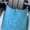 MINI EVELYNE (TPM) CLEMENCE LEATHER BLEU DU NORD WITH PALLADIUM HARDWARE (PHW)