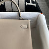 KELLY 28 TOGO LEATHER TRENCH WITH PALLADIUM HARDWARE (PHW)