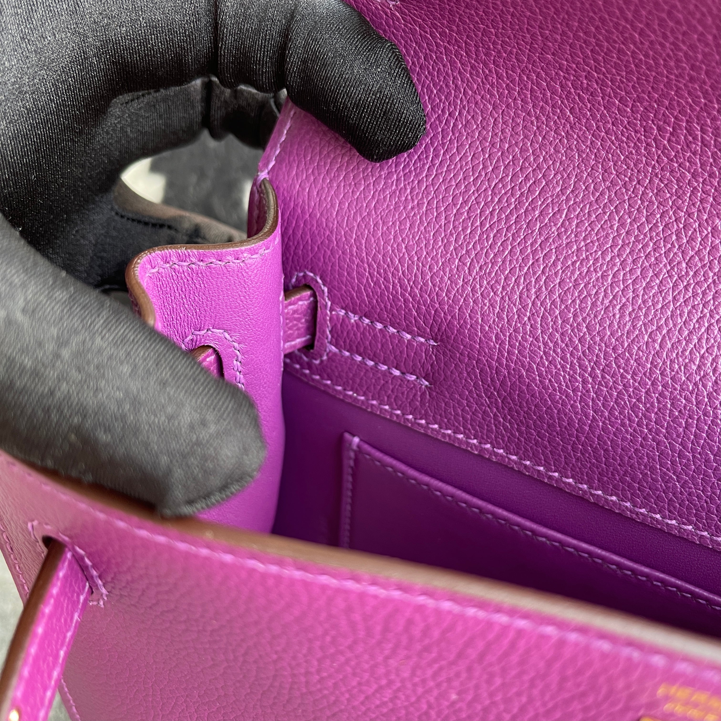 KELLY DANSE EVERCOLOR LEATHER ANEMONE WITH GOLD HARDWARE (GHW)