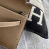 KELLY DANSE EVERCOLOR LEATHER ETOUPE WITH GOLD HARDWARE (GHW)