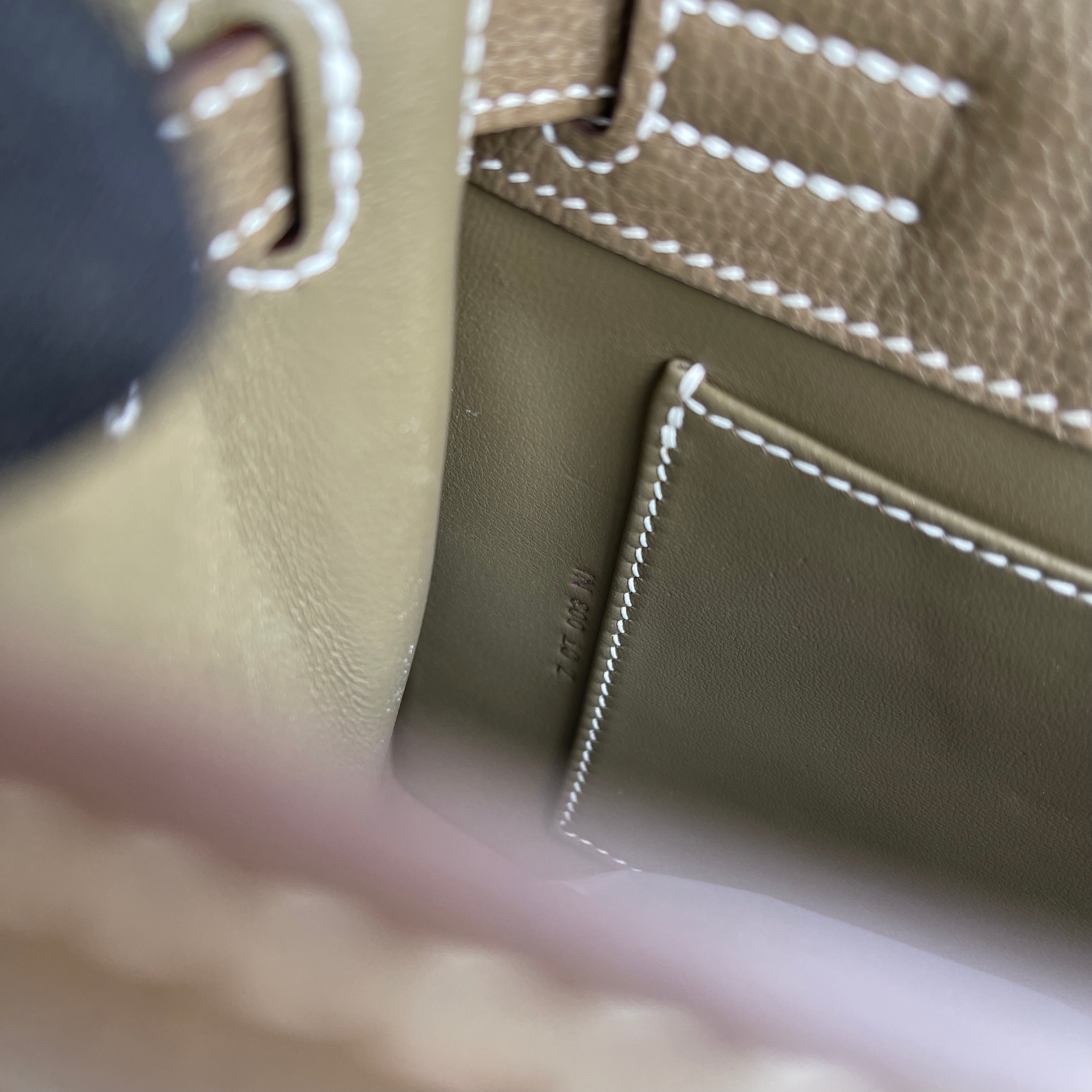 KELLY DANSE EVERCOLOR LEATHER ETOUPE WITH GOLD HARDWARE (GHW)