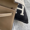 KELLY DANSE EVERCOLOR LEATHER ETOUPE WITH PALLADIUM HARDWARE (PHW)