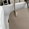 BOLIDE 27 EPSOM LEATHER GRIS ASPHALT WITH PALLADIUM HARDWARE (PHW)
