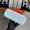 BOLIDE 27 EPSOM LEATHER BLEU BRUME WITH PALLADIUM HARDWARE (PHW)