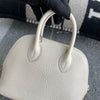 MINI BOLIDE CHEVRE LEATHER CRAIE WITH PALLADIUM HARDWARE (PHW)