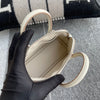 MINI BOLIDE CHEVRE LEATHER CRAIE WITH PALLADIUM HARDWARE (PHW)