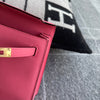 KELLY DANSE EVERCOLOR LEATHER ROSE AZALEE WITH GOLD HARDWARE (GHW)