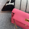KELLY DANSE EVERCOLOR LEATHER ROSE AZALEE WITH GOLD HARDWARE (GHW)