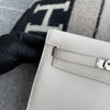 KELLY DANSE EVERCOLOR LEATHER BLANC WITH PALLADIUM HARDWARE (PHW)